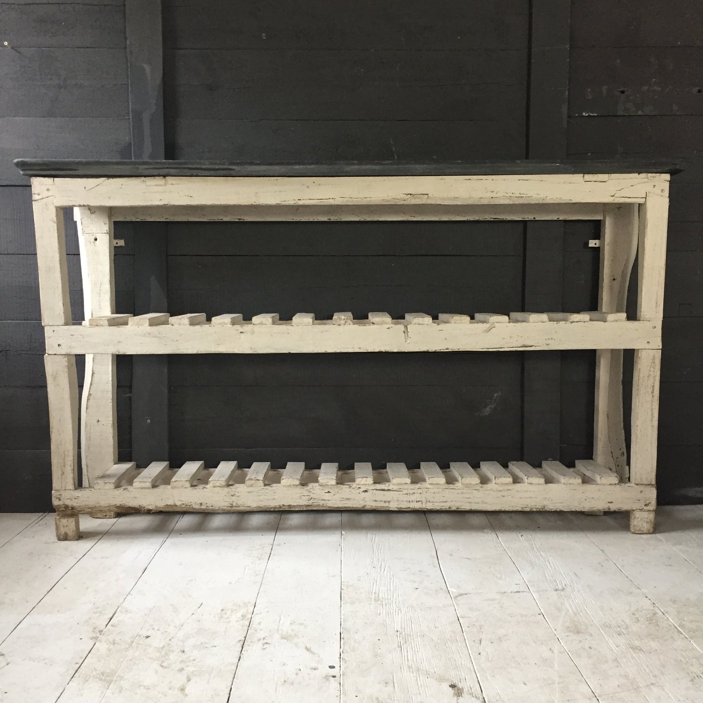 Painted Preparation Shelf