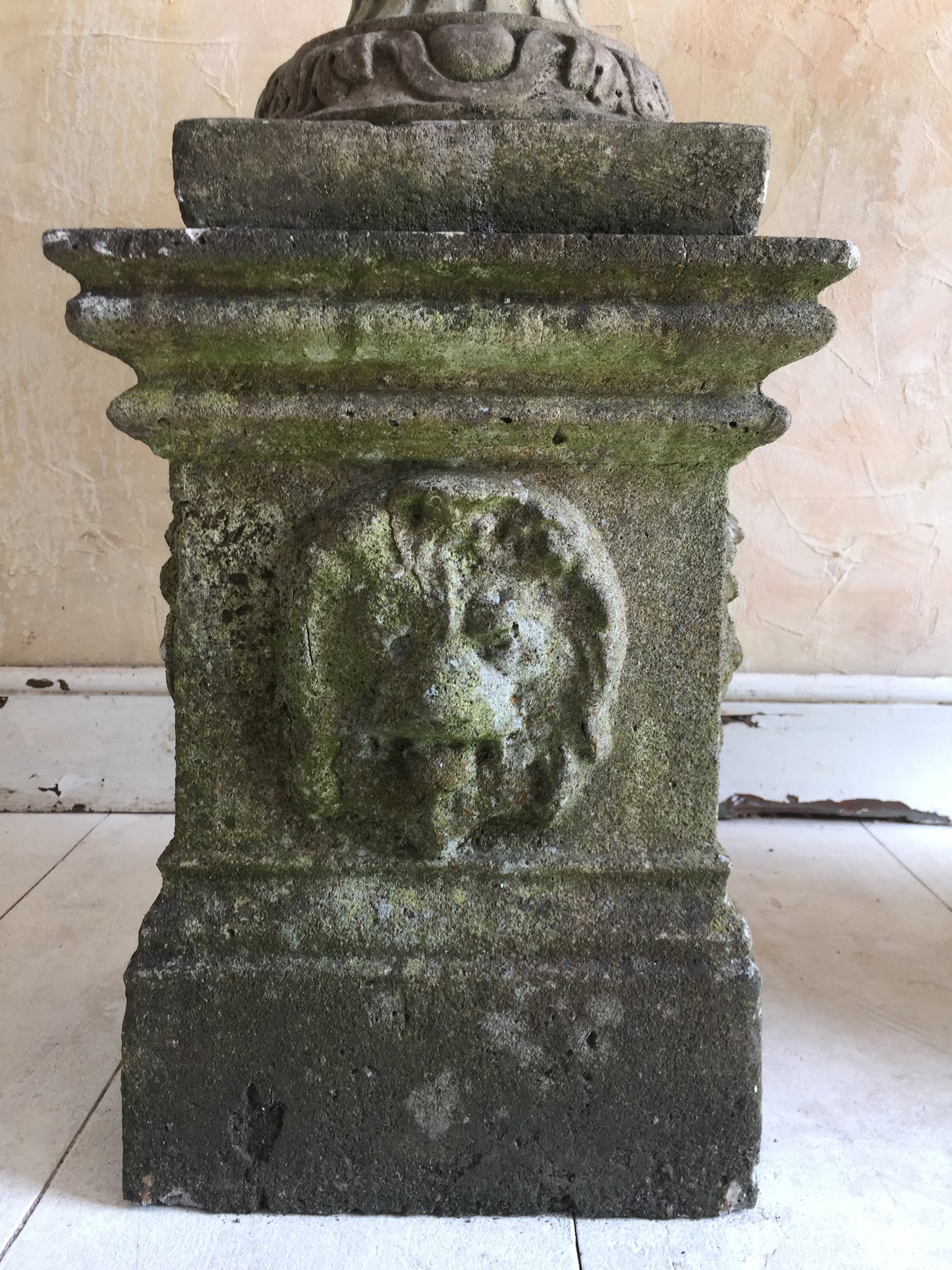 Pair Of Urns On Pedestals