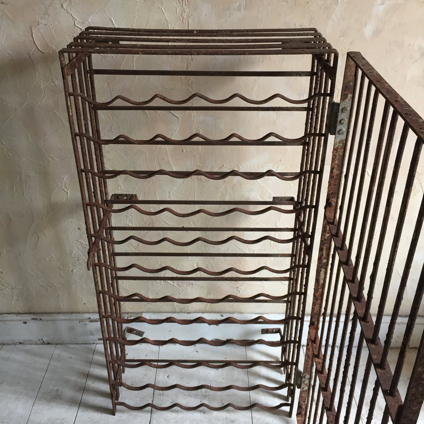 Iron Wine Rack