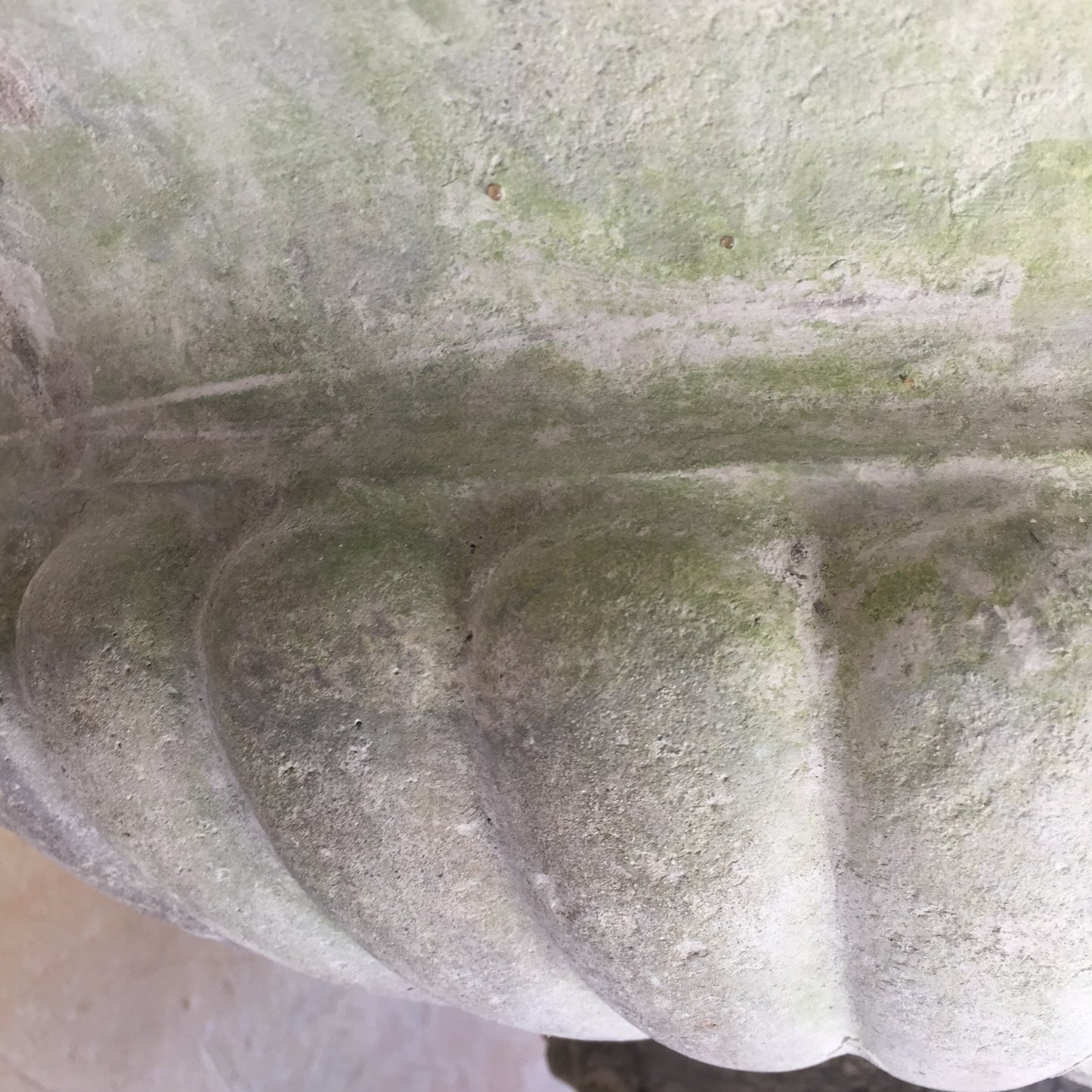 Urn On Rusticated Plinth