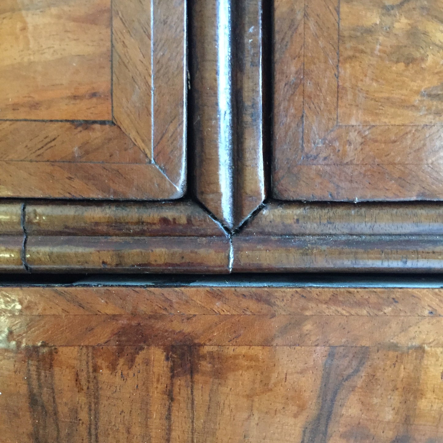 18th Century Walnut Chest On Stand
