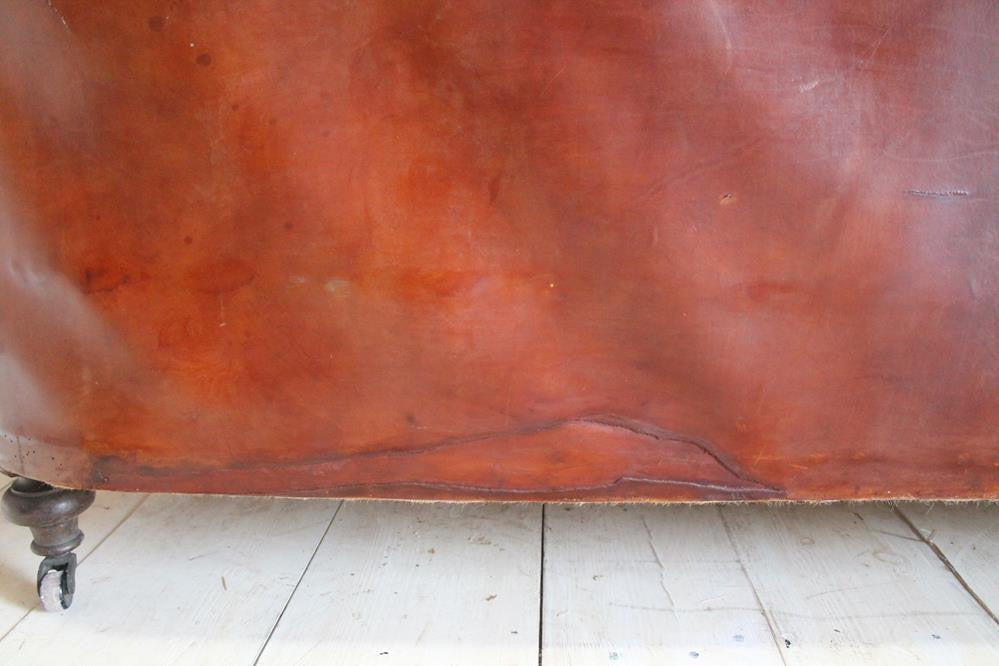 Edwardian Leather Sofa