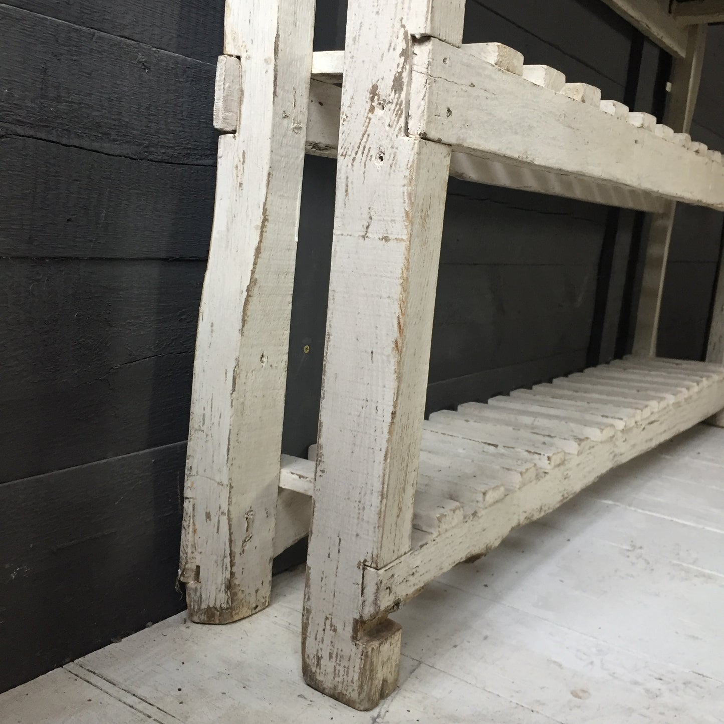 Painted Preparation Shelf