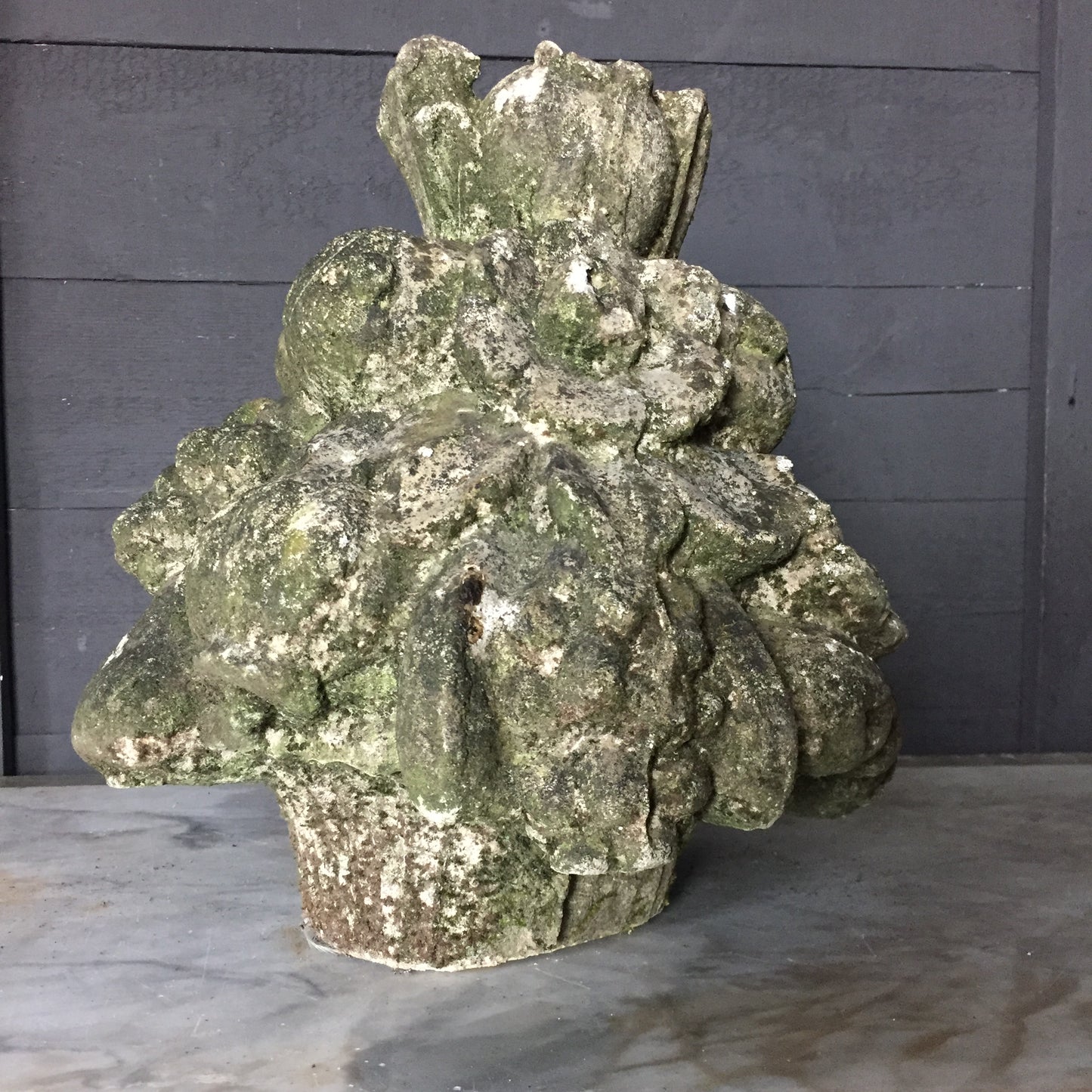 Floral Basket Finial