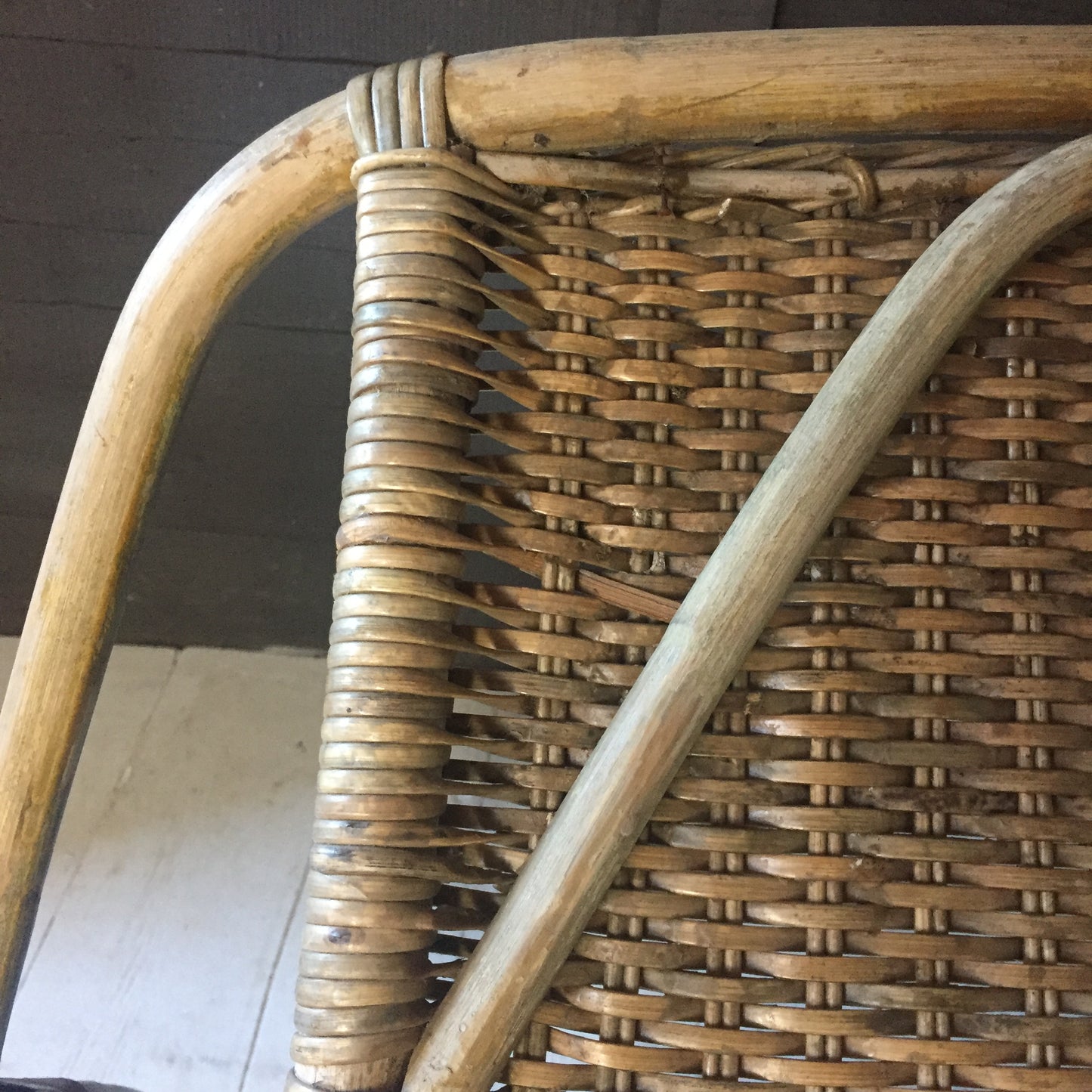 Pair Of Cane Arm Chairs