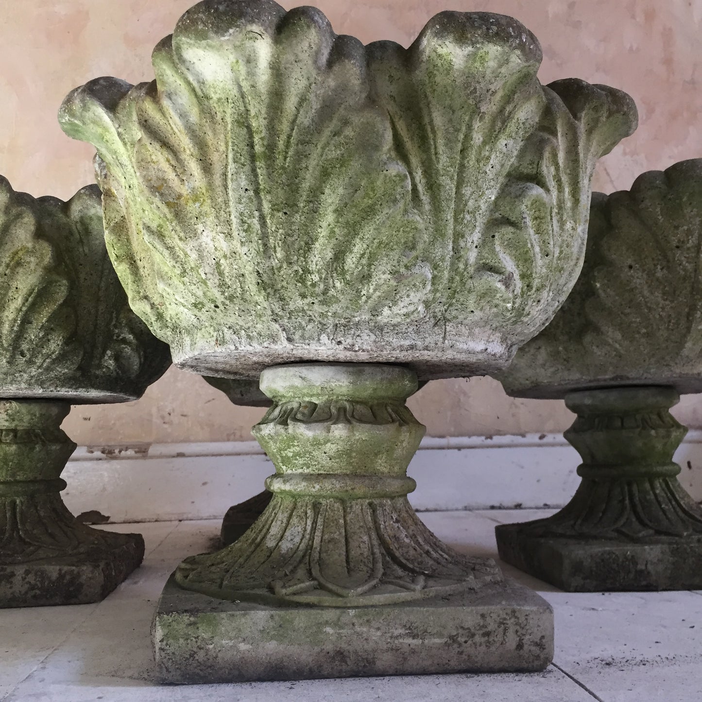 Set Of Four Urns