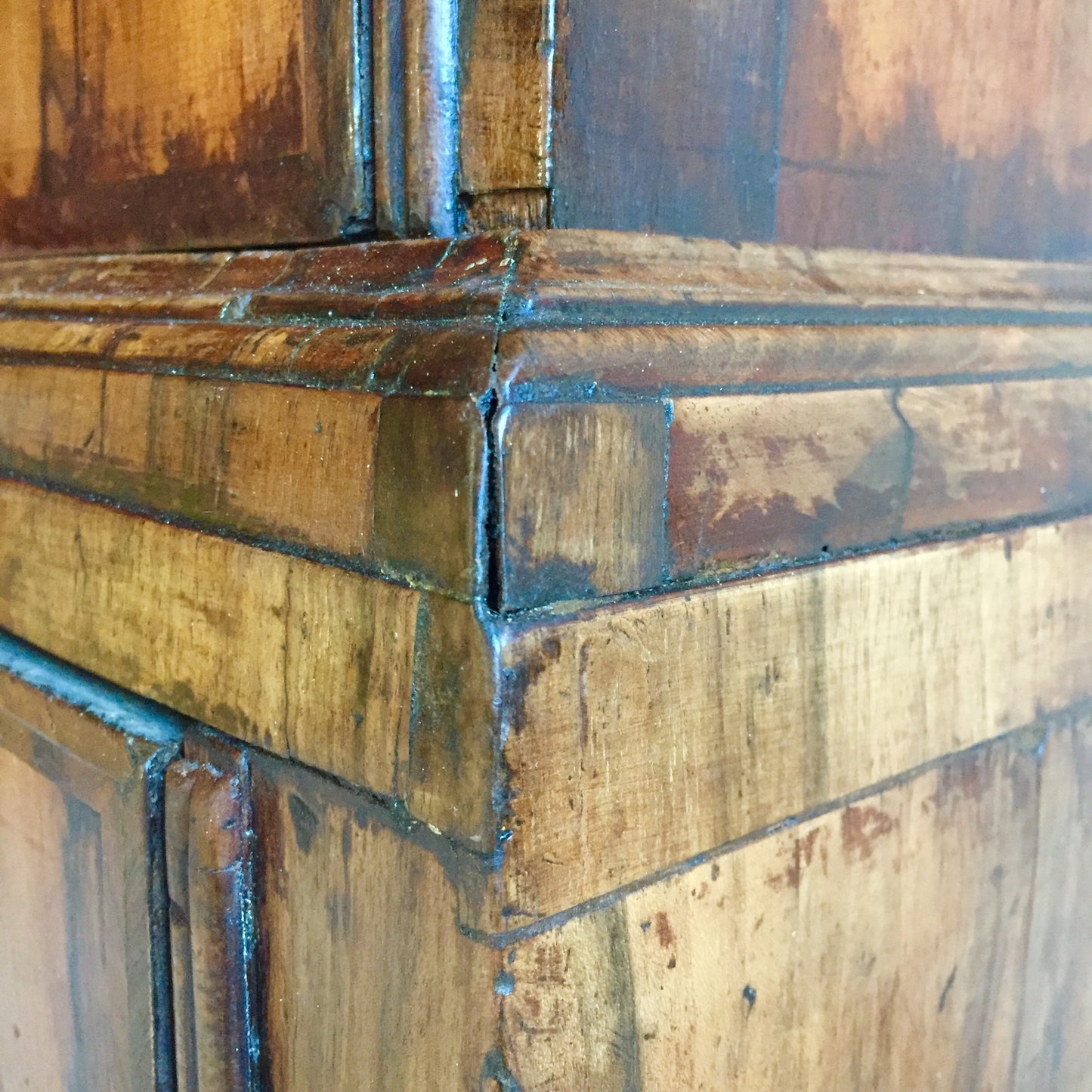 18th Century Walnut Chest On Stand