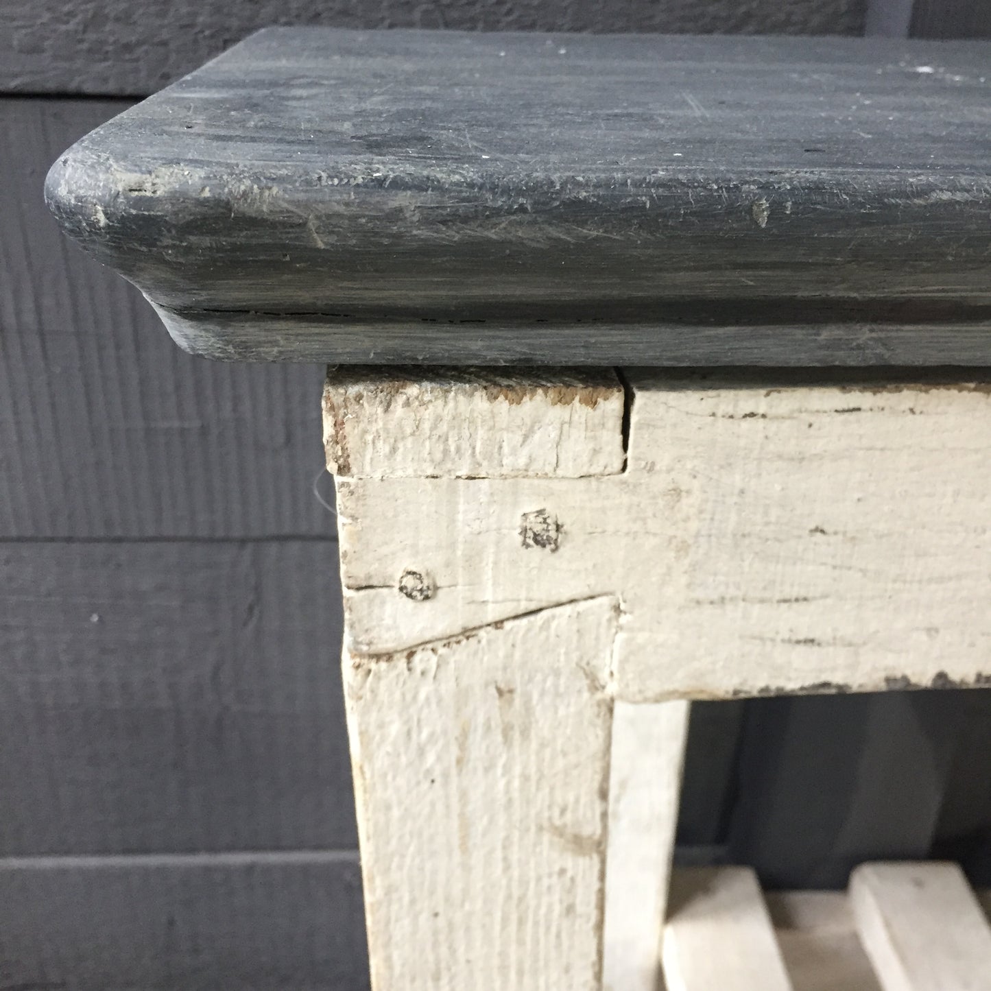 Painted Preparation Shelf