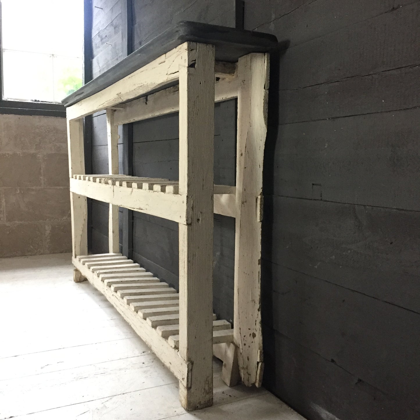 Painted Preparation Shelf