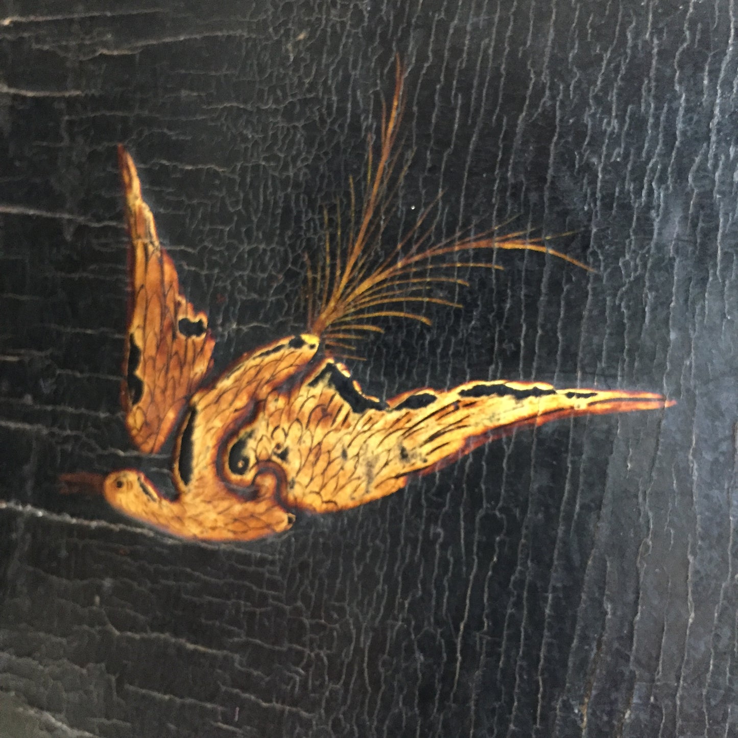 19th Century Chinoiserie Corner Cupboard