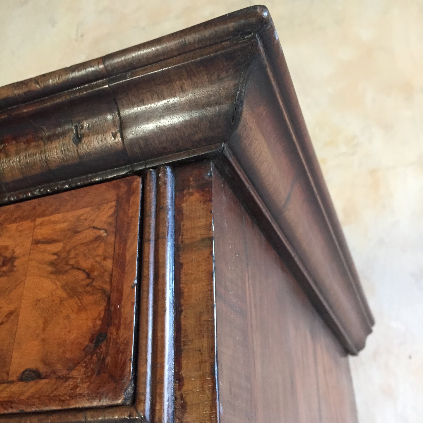 18th Century Walnut Chest On Stand