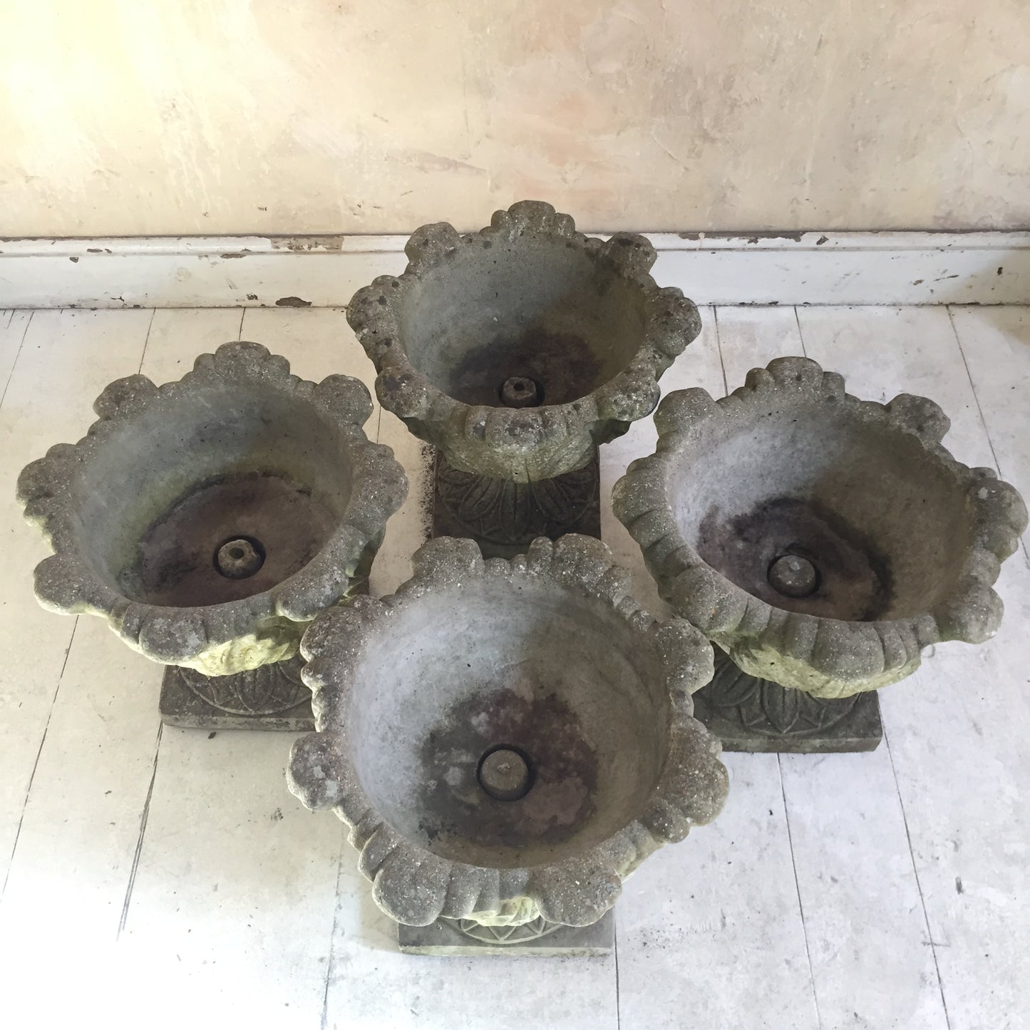 Set Of Four Urns