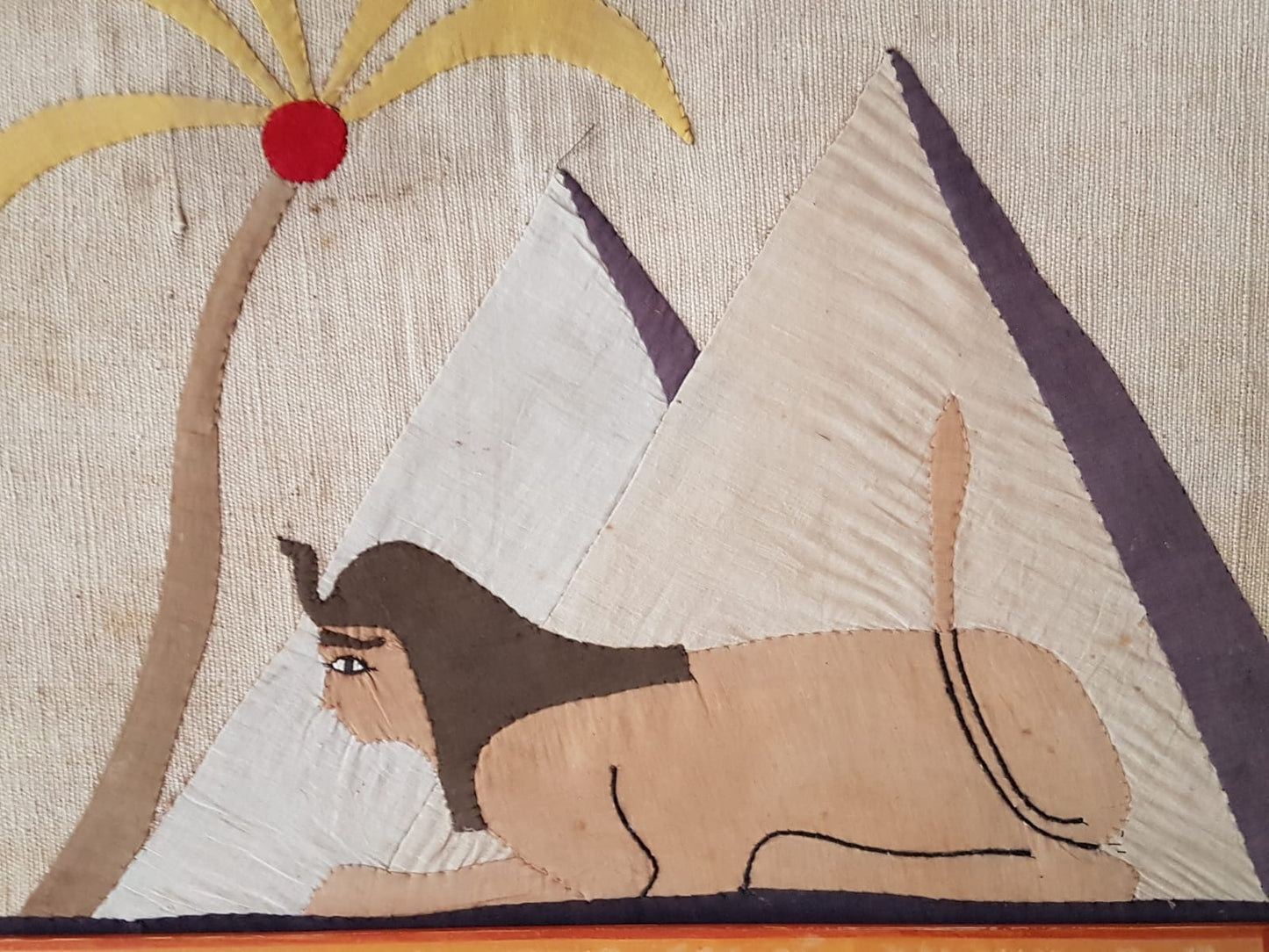 Framed Egyptian Appliqué Panels