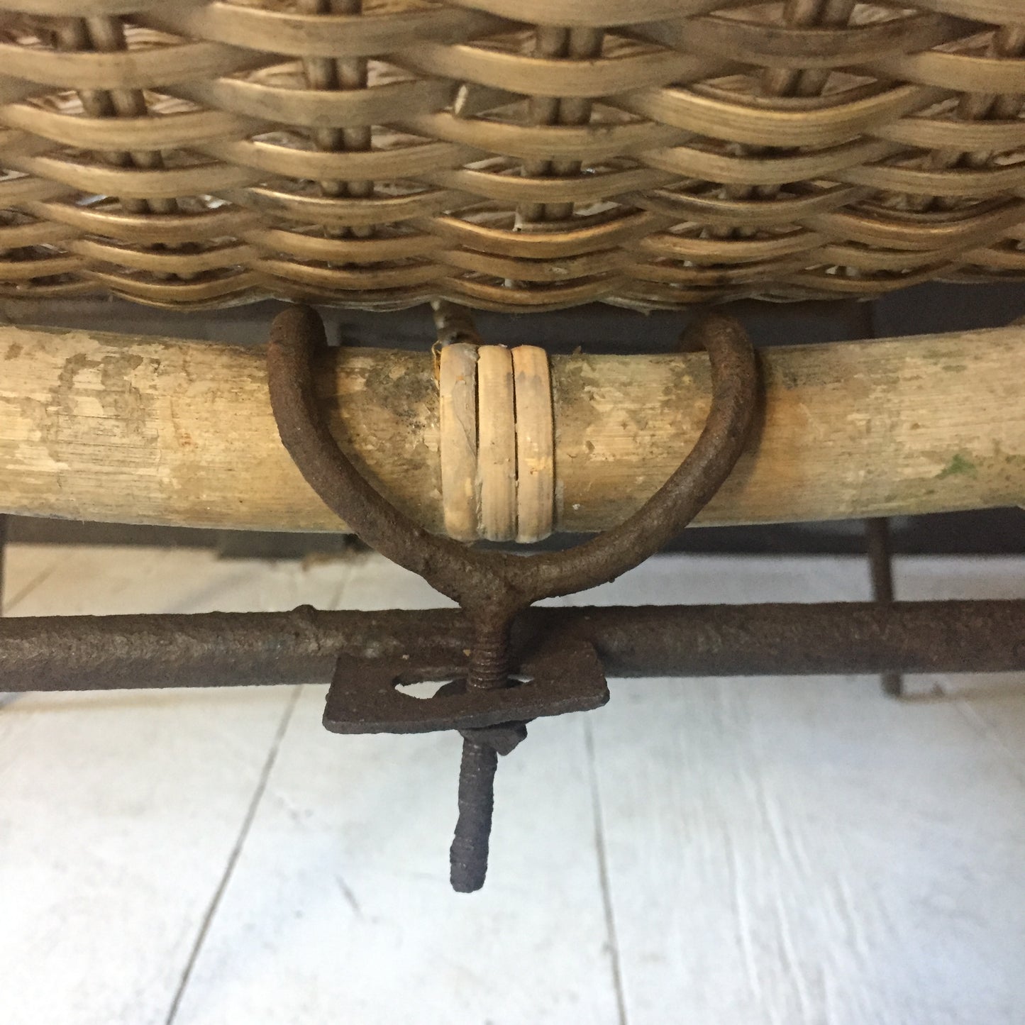 Pair Of Cane Arm Chairs