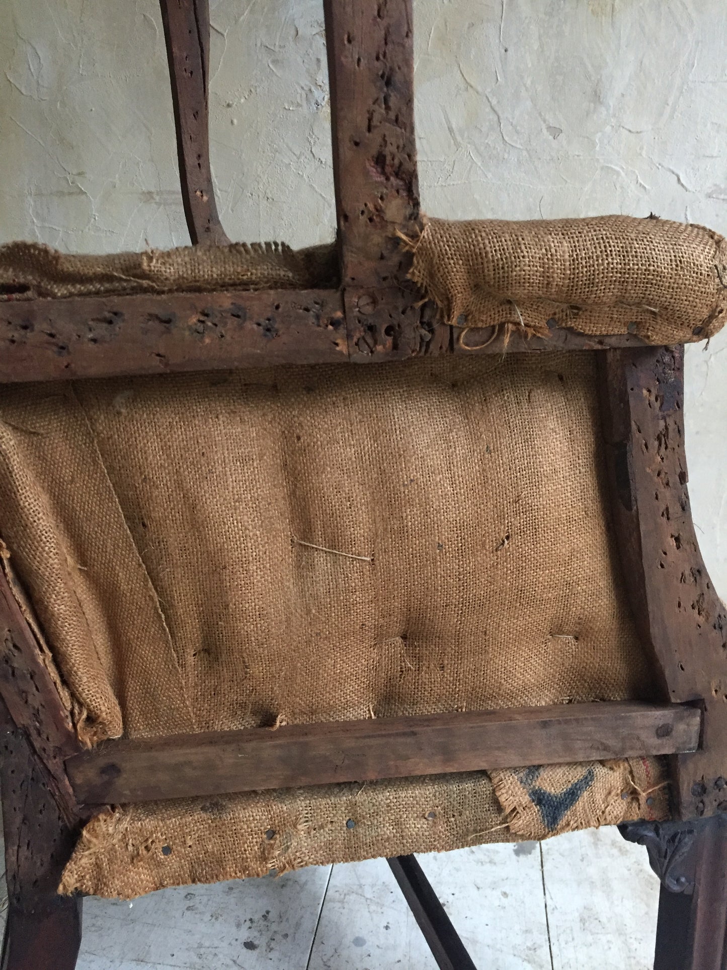 Mahogany Wing Chair