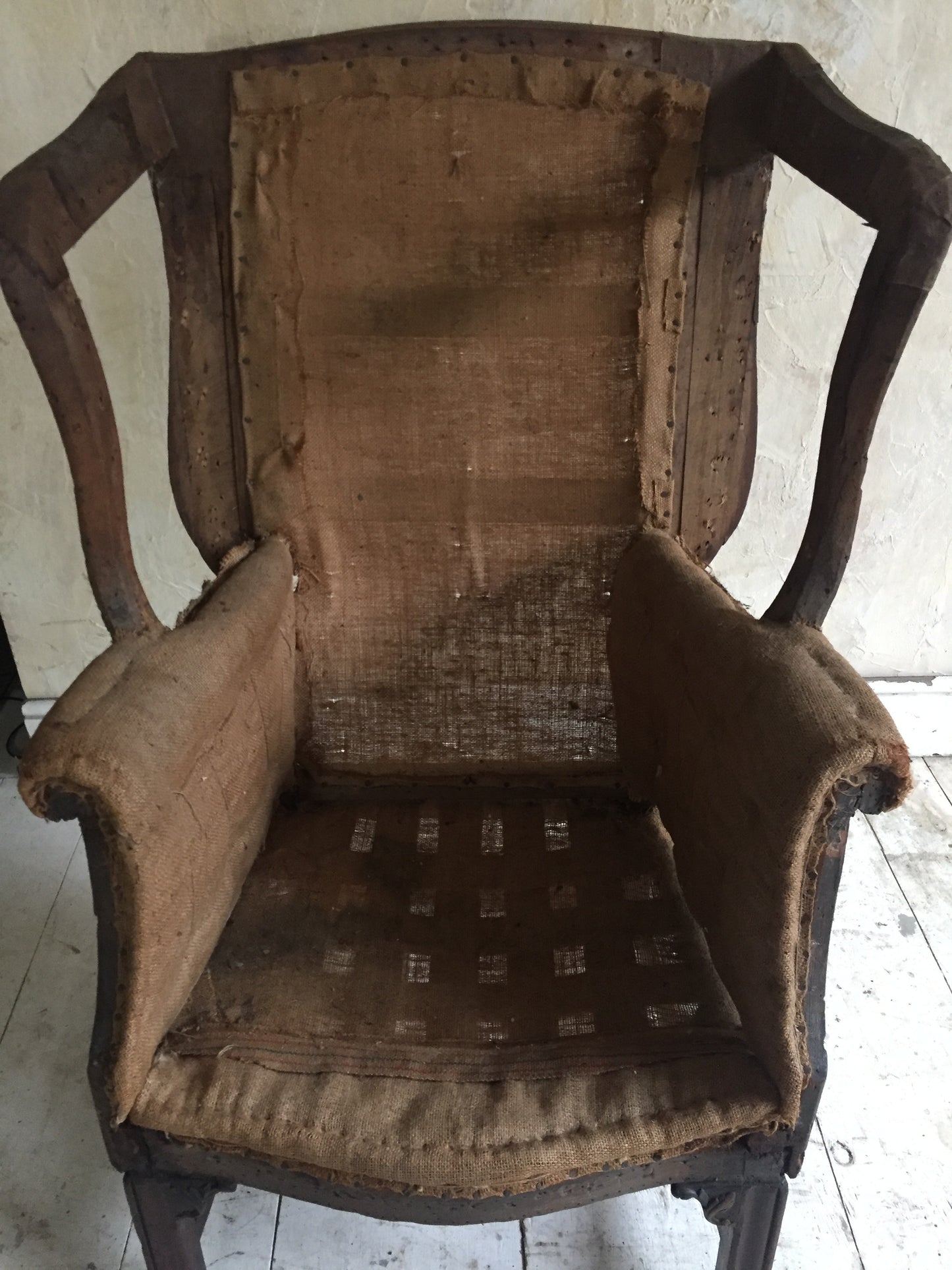 Mahogany Wing Chair