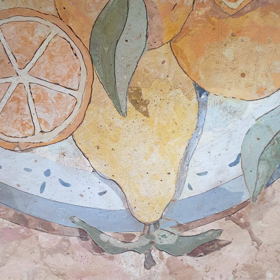 Scagliola Center Table