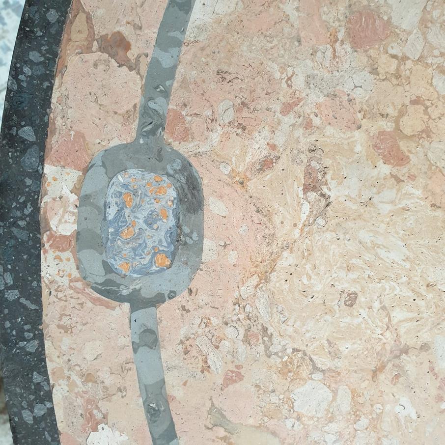 Scagliola Center Table