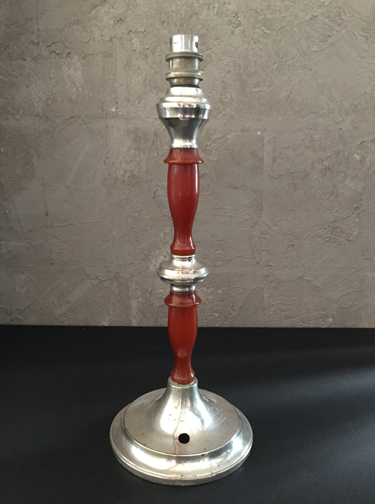 Silver Plated Lamp