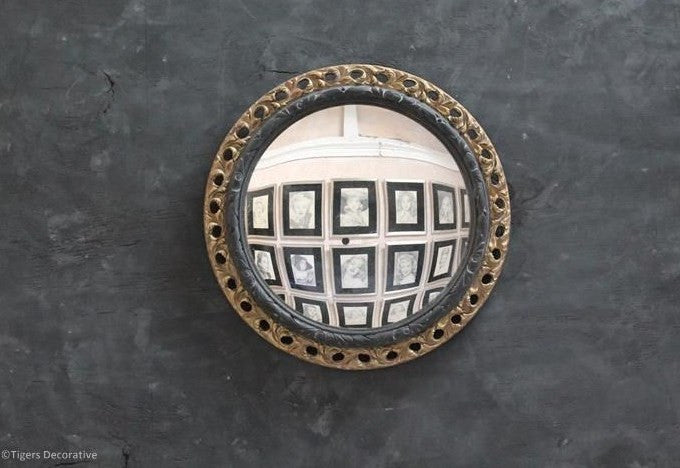 Mid 20th Century Circular Convex Mirror