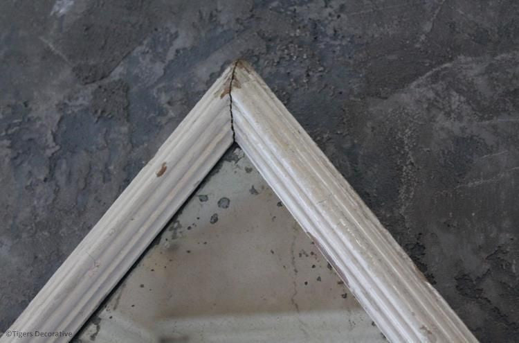 20th Century Unusual Triangular Mirror