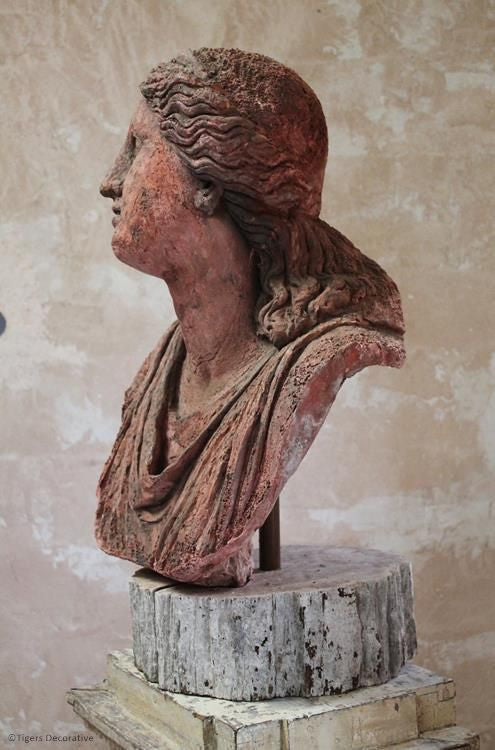 Mid 19th Century Terracotta Bust