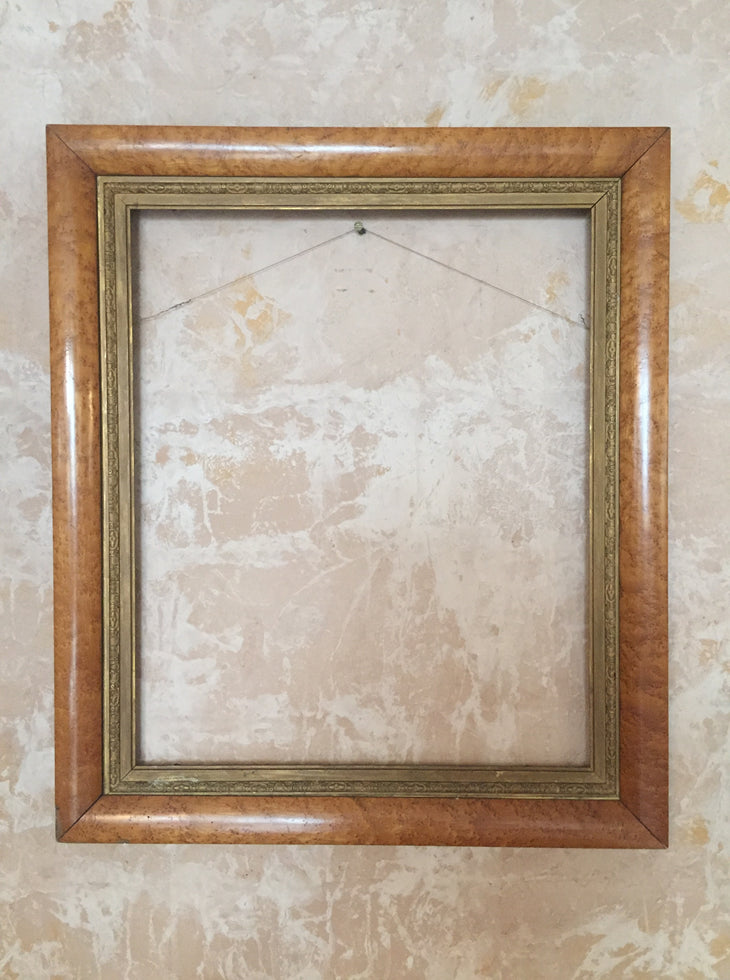 19th Century Birdseye Maple Picture Frame, Buy On Line, Tigers Decorative