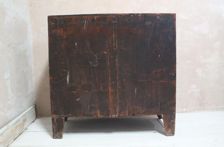 George III Mahogany Bow Fronted Chest Of Drawers