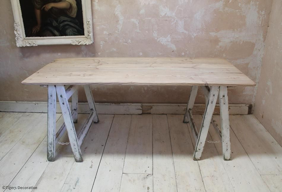 20th Century Trestle Table