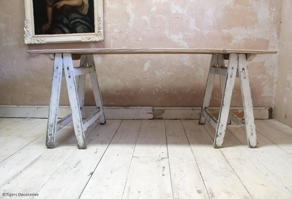 20th Century Trestle Table