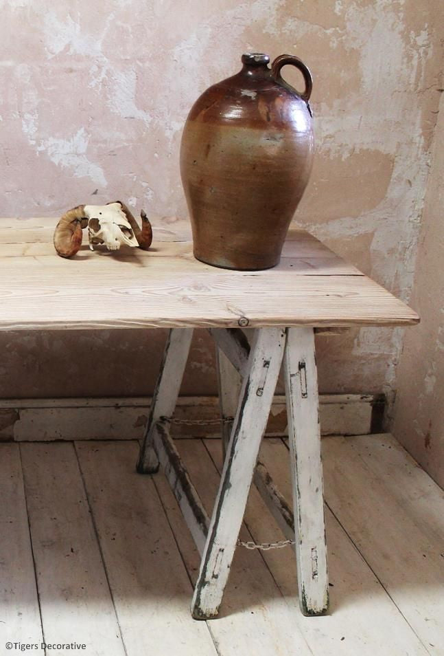 20th Century Trestle Table