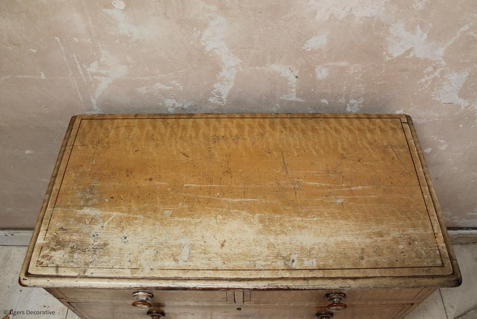 19th Century Painted Chest Of Drawers