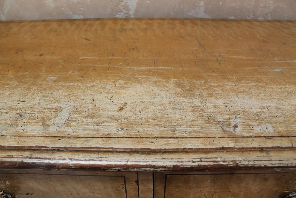 19th Century Painted Chest Of Drawers