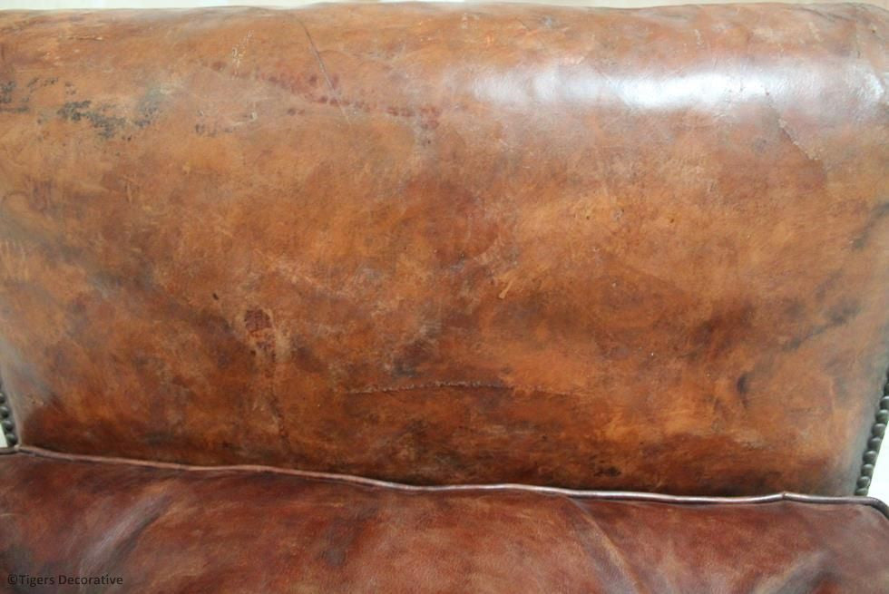 French Leather Day Bed