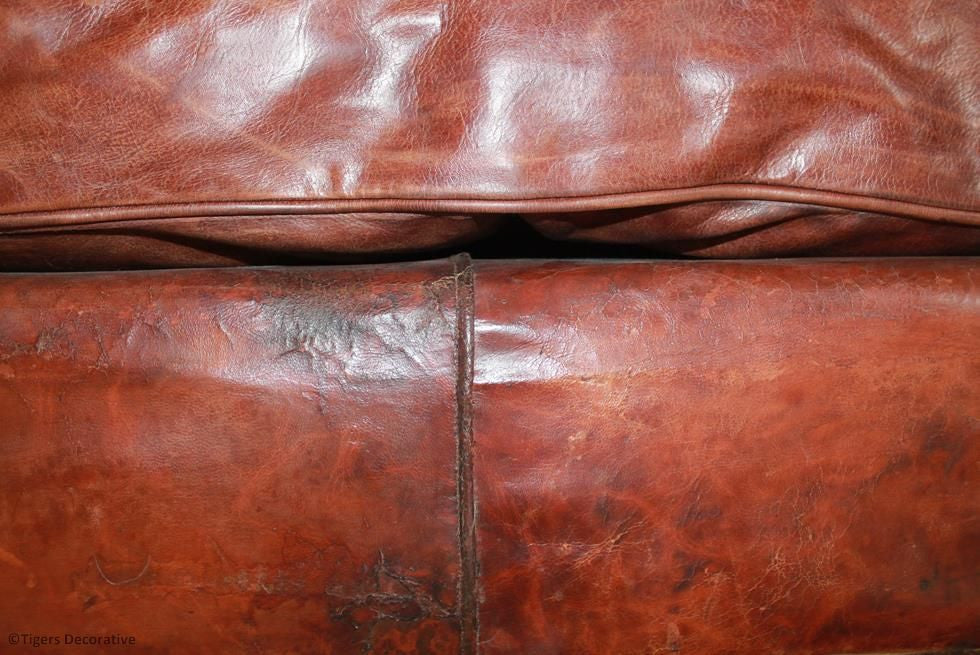 French Leather Day Bed