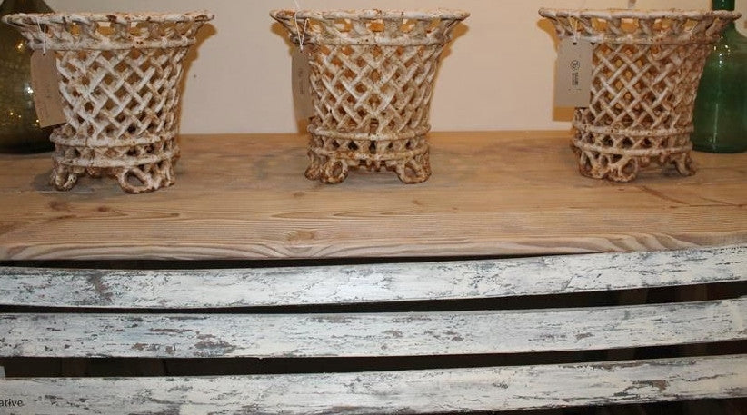 20th Century Cast Iron Jardinière's
