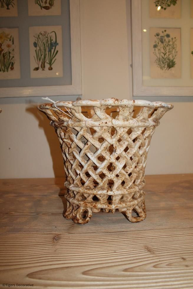 20th Century Cast Iron Jardinière's