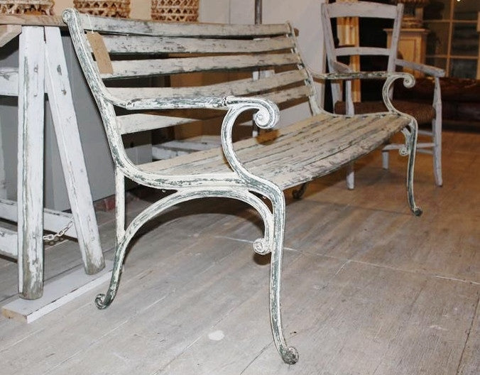 20th Century Garden Bench