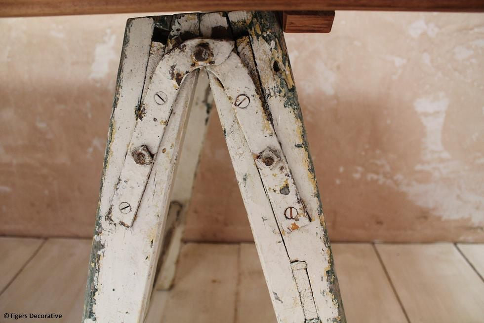 20th Century Painters Trestle Table