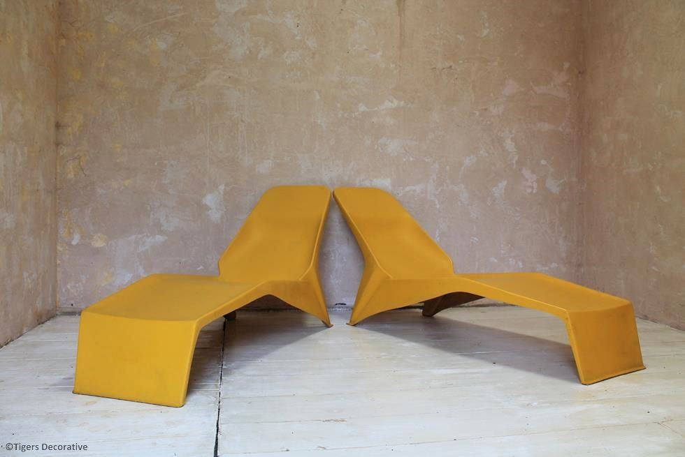 Pair Of Sun Loungers