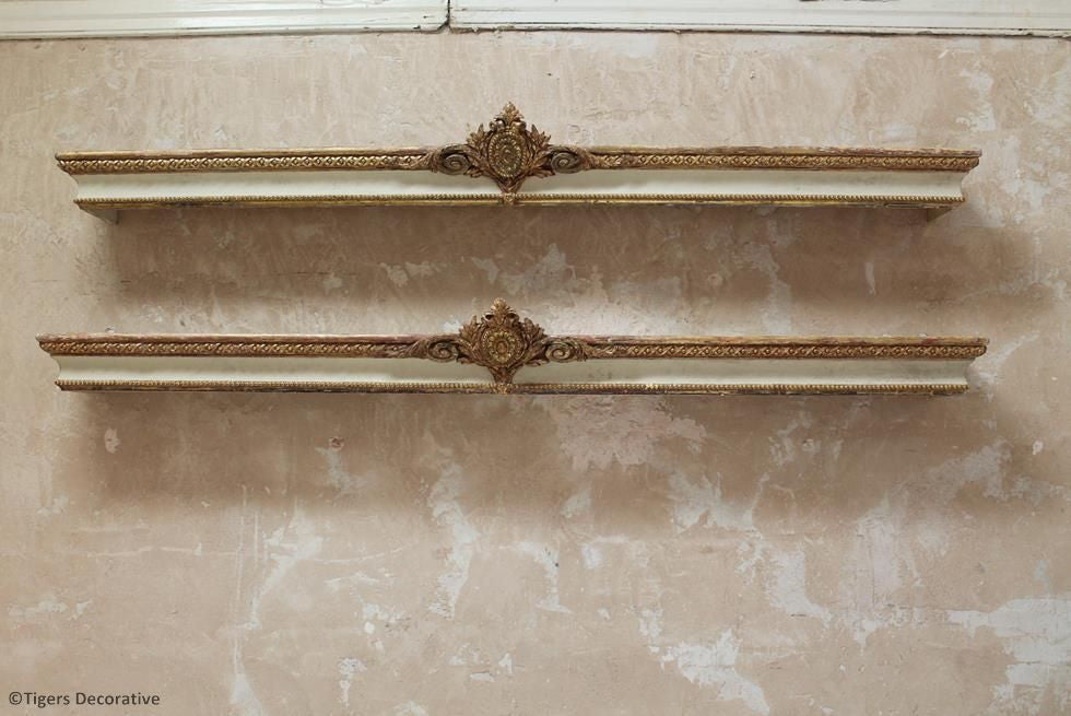 Pair of 19th Century French Pelmets