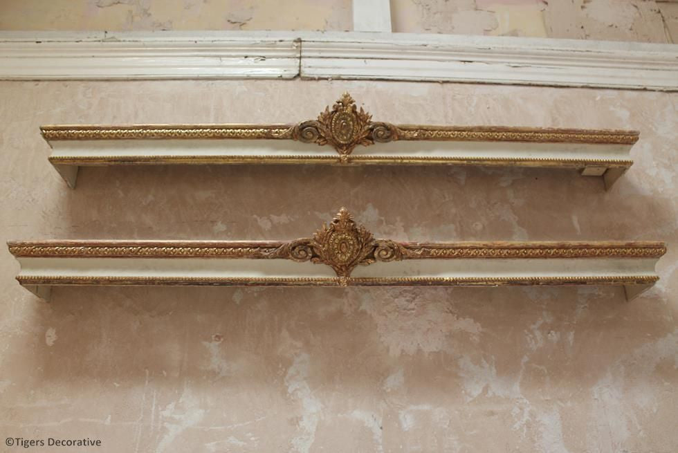 Pair of 19th Century French Pelmets