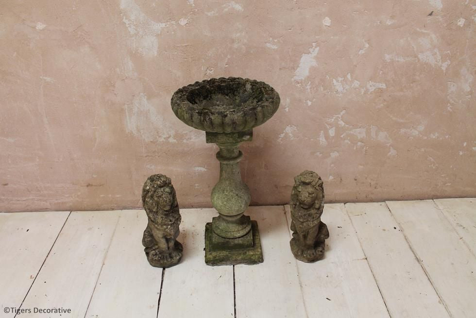Pair Of Lion Finials