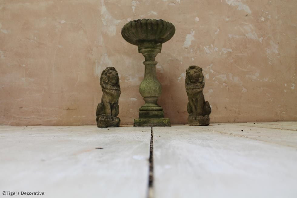 Pair Of Lion Finials