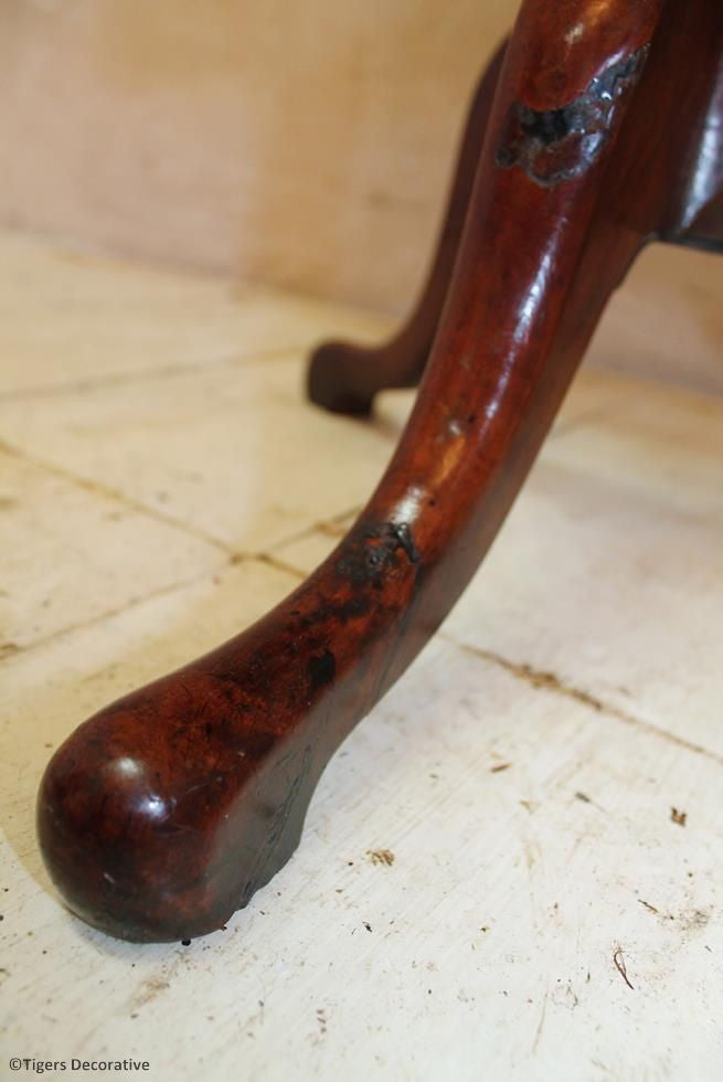 19th Century Fruit Wood Tripod Table