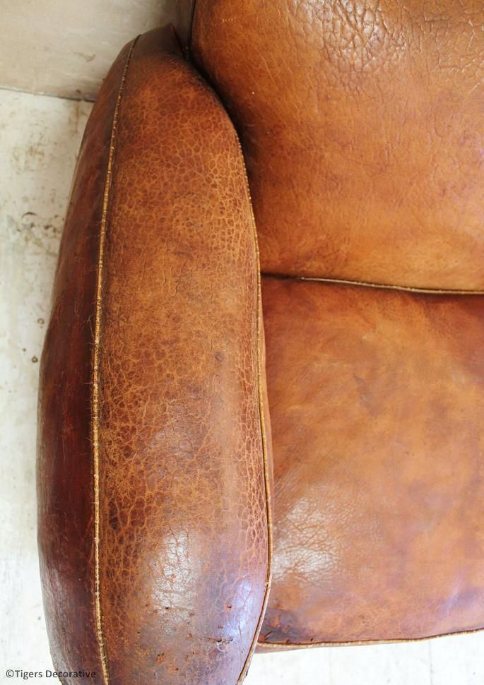20th Century Leather Sofa
