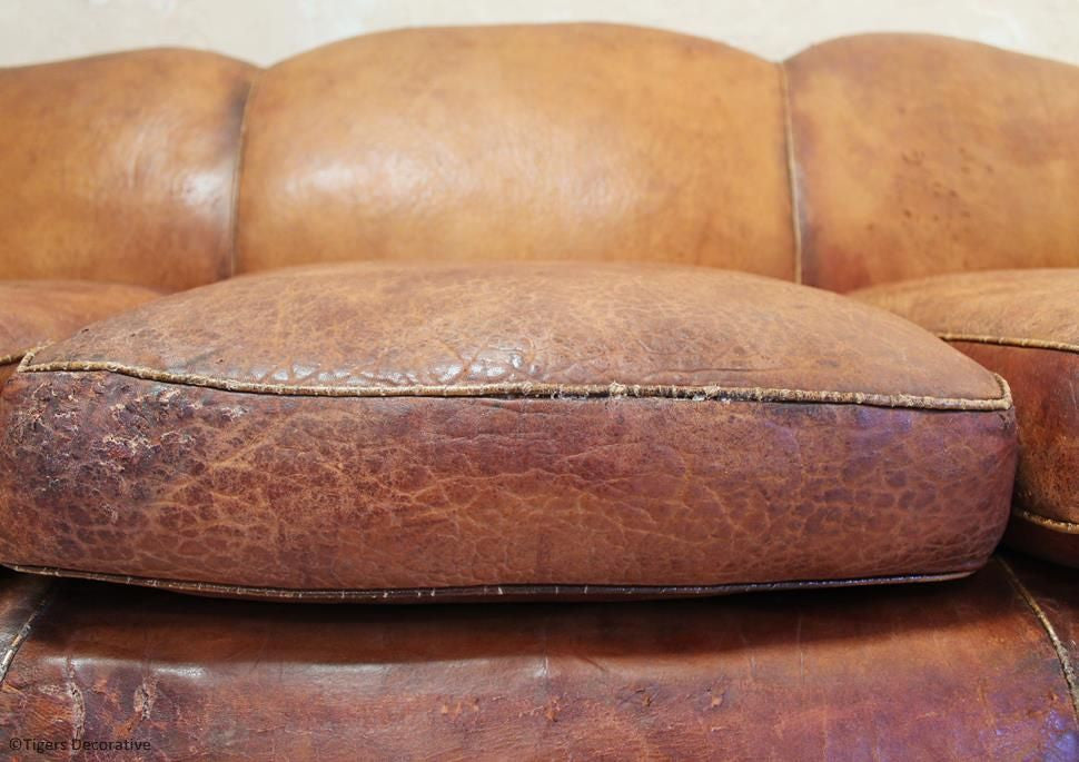 20th Century Leather Sofa