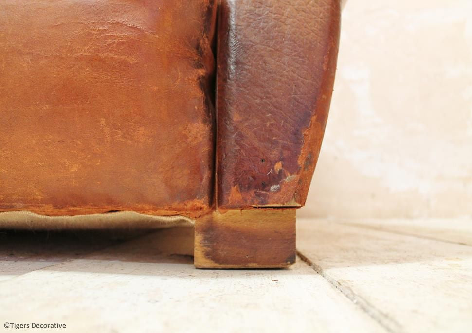 20th Century Leather Sofa