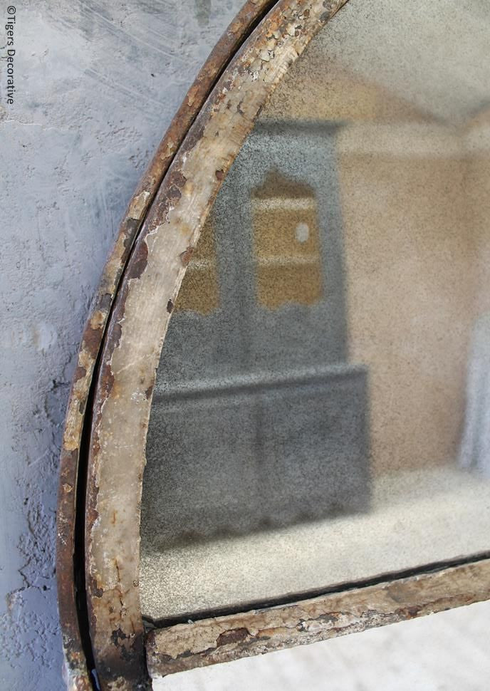 Industrial Mirrored Window