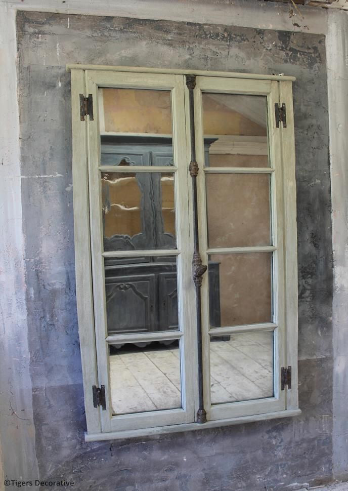 French Window Mirror